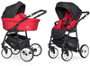Riko Basic Sport Wózek Głęboko-Spacerowy 2w1 Sport Red