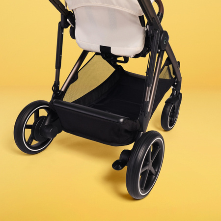 Cybex E-Gazelle S Wspomagany Wózek Spacerowy Rama Taupe Stormy Blue