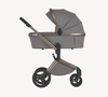 Anex Flo Wózek Głęboko-Spacerowy Charm + Cybex Aton B2 i-Size Fotelik Samochodowy 0-13kg + Baza One Volcano Black	