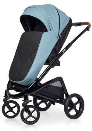Riko XD Wózek Głęboko-Spacerowy 2w1  Crystal Blue