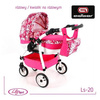 Adbor Lily Wózek dla Lalek Sport Ls-20