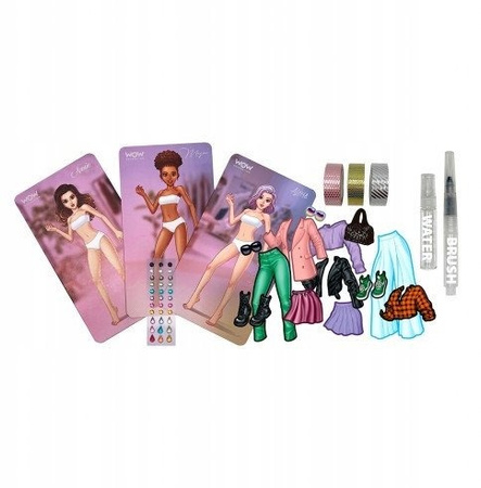 Kids Euroswan Zestaw projektantki Fashion Splash & Create WOW Generation