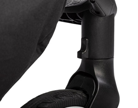 Muuvo Quick 3.0 Wózek Głęboko-Spacerowy z Gondolą XL Zestaw 2w1 Iron Graphite