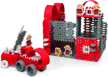 Marioinex Mini Wafle Strazak Zestaw Duzy
