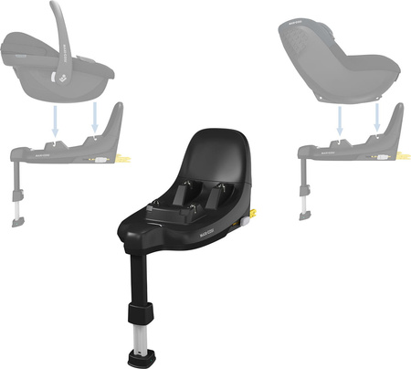 Maxi Cosi FamilyFix S Baza ISOFIX do FDotelika Pebble S, Pearl S Black