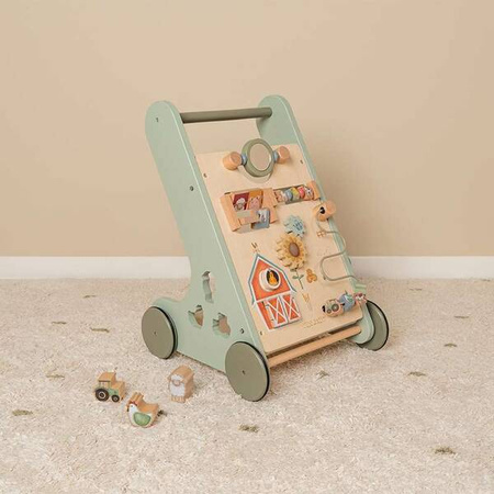 Little Dutch Little Farm FSC LD7132 Drewniany Chodzik Edukacyjny 