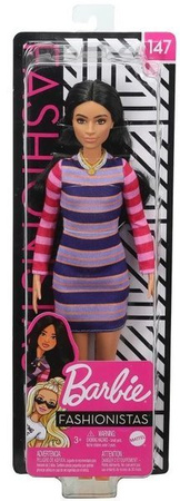 Barbie Fashionistas Lalki Modne Przyjaciółki Ast FBR37 GYB02