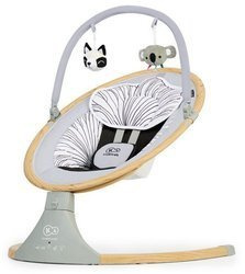 Kinderkraft Lumi Wooden Leżaczek Bujaczek Elektryczny Bluetooth