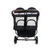 Valco Trend Duo Tailor Made Wózek Spacerowy Bliźniaczy Ash Black