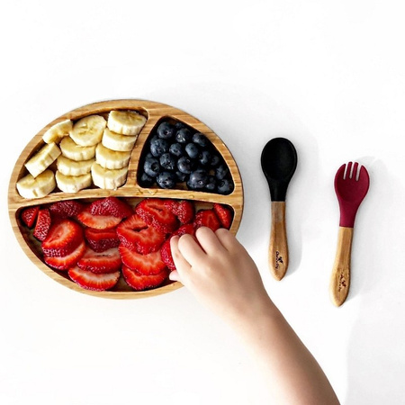 Avanchy Baby Zestaw Bambusowych Widelców Blue 5szt.