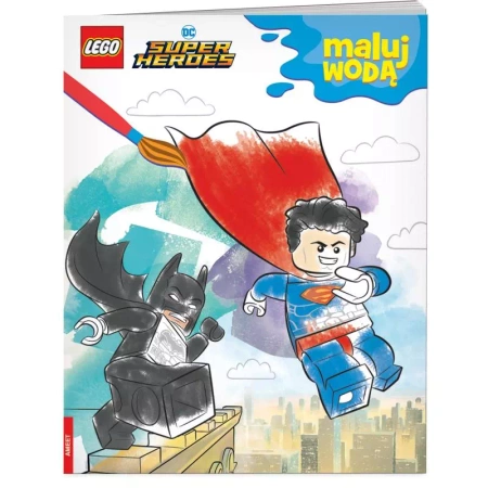 Wydawnictwo Ammet LEGO SUPER HEROES MALUJ WODĄ 4+