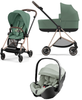 Cybex Mios 3.0 Wózek Głęboko-Spacerowy + Britax Romer Baby-Safe Pro Fotelik Samochodowy 0-13kg 