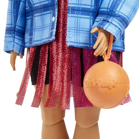 Barbie Extra Basketball Lalka + Akcesoria HDJ46 HDJ46