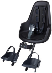 Bobike ONE mini New Fotelik Rowerowy na Kierownice Urban Black