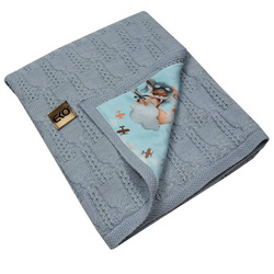 EKO KOCYK PANELOWY + DZIANINA PLE-80 AWIATOR/BŁĘKIT