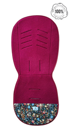 Simple Wool Uni Merry Wkładka Termoaktywna Antypotowa Do Wózka Bordo Łąka