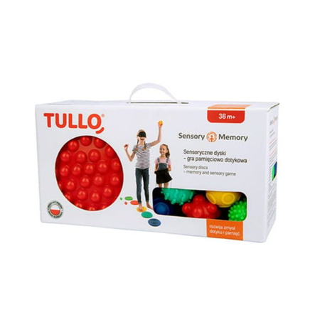 Tullo Sensoryczne Memory - Gra Pamięciowo-Dotykowa +3