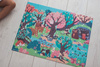 Janod Świecące puzzle z mini-lampką UV Las 24 elementy 3+