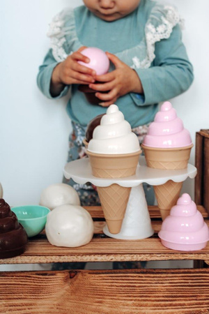 Dantoy THORBJORN Zestaw deserowy z lodami i kolorowanką