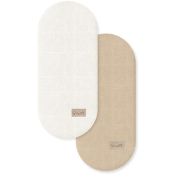 Albero Mio, Prześcieradło do gondoli 2-pak WM447 Biszkoptowy