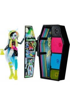 Mattel Lalka Monster High Straszy Sekrety Frankie Stein Neon