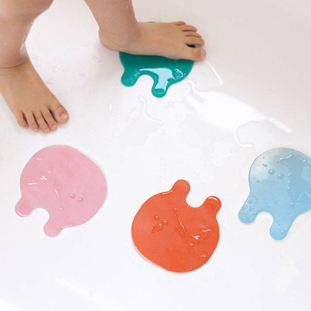 QUUT Przyssawki antypoślizgowe do wanny meduzy Grippi Jellyfish 16 sztuk