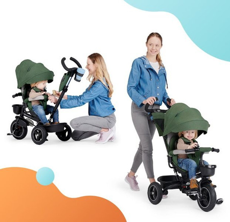 Kinderkraft Spinstep Rowerek Trójkołowy Mavelous Pink