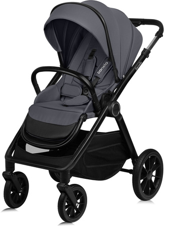 Lionelo Layla Wózek Głęboko-Spacerowy Grey Stone