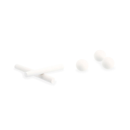 Janod Gra zręcznościowa drewniana Mini hokej Applepop 3+