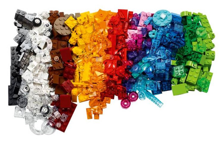 Lego Classic Kreatywne Przezroczyste Klocki 11013