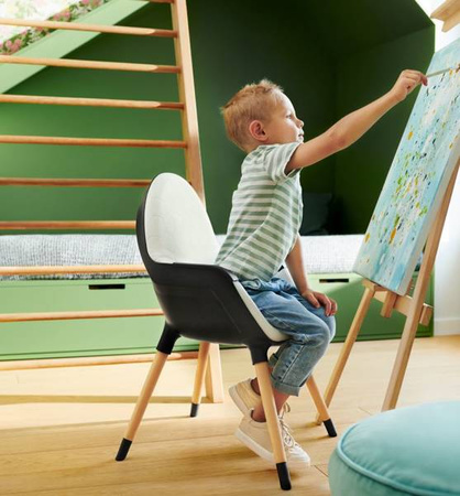 Kinderkraft Finix Krzesełko do Karmienia Ecru