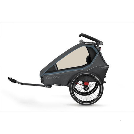 Qeridoo Kidgoo1 Przyczepka Rowerowa Navy Blue