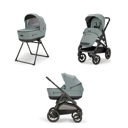 Inglesina Aptica XT Duo Wózek Głęboko-Spacerowy Stojak Na Gondolę Igloo Grey