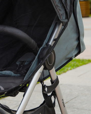 Carrello Pulse Wózek Spacerowy CRL-5507 Leather Black