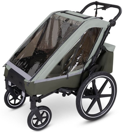 ABC Design Przyczepka Rowerowa 3w1 Olive