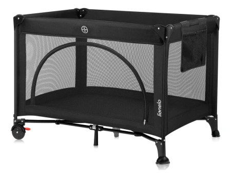 Lionelo Laura łóżeczko turystyczne Black Carbon