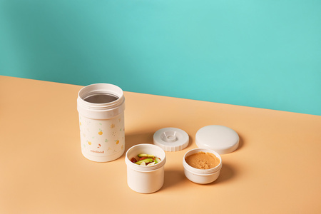 Miniland Termos Na Jedzenie Z 2 Pojemnikami Hermetycznymi 700ml Valencia