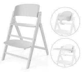 Cybex Click & Fold Krzesełko Do Karmienia Z Tacką 3w1 All White
