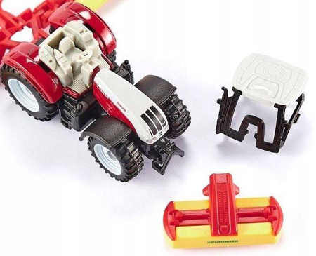 Siku Traktor Steyr Z Kosiarką S1672