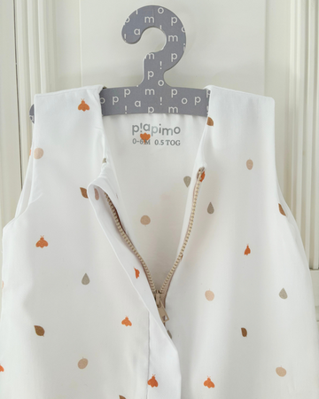 Piapimo Śpiworek Letni 0.5 TOG 0-6 Miesięcy Foresta Las