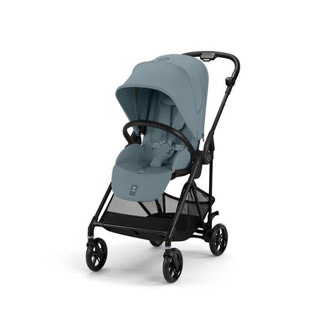 Cybex Melio Carbon Wózek Głęboko-Spacerowy Stormy Blue