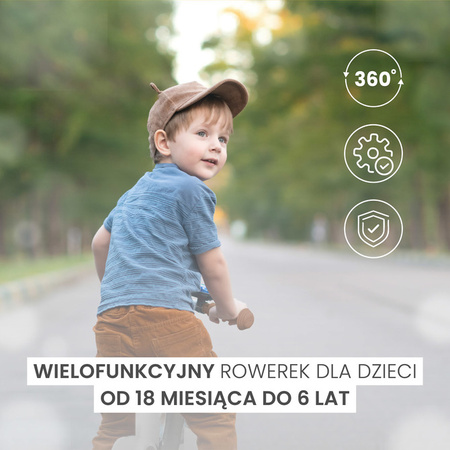Toyz Faro Rowerek 3 Kołowy Grey