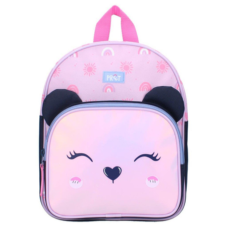 Pret Plecak dla dzieci Miś Giggle lila pink