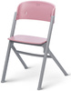 Kinderkraft Livy Krzesełko Do Karmienia + Calmee Bujaczek Różowy Aster Pink