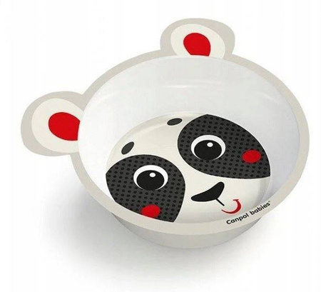 Canpol Babies Melamina Miseczka Antypoślizgowa Z Uszami Hello Little 490ml 4/520_bei  Beżowy