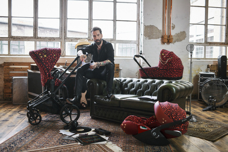 Cybex Cloud Z2 i-Size Fotelik Samochodowy 0-13 kg Rockstar Rosenrot Red by Alec Voelkel