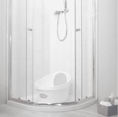 Shnuggle Wanienka Toddler z Piankowym Oparciem White and Grey 21131