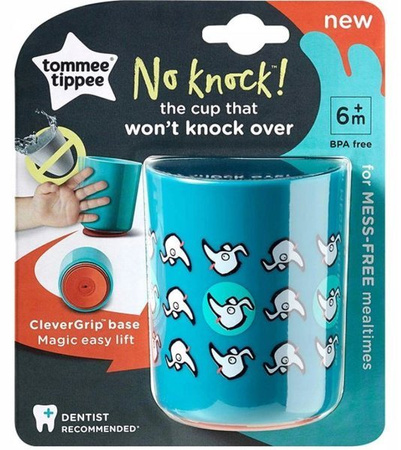 Tommee Tippee Kubek z Przyssawką Super Cup 190ML 6M+ Niebieski