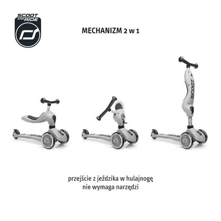 [OUTLET] Scootandride Highwaykick 1 Jeździk i Hulajnoga 2w1 1-5 Lat Lemon