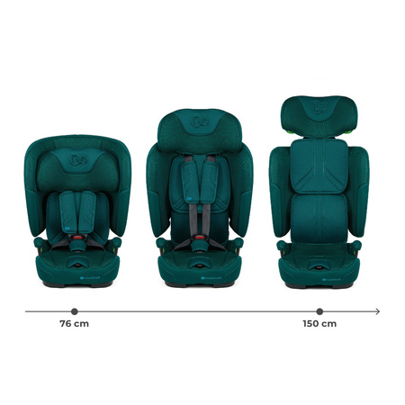 Kinderkraft FIX2GO Fotelik Samochodowy 9-36 kg Zielony